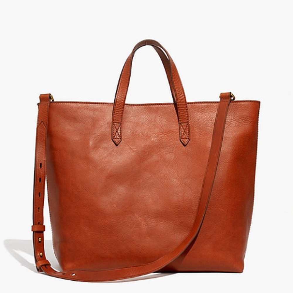 Carryall Leather Tote
